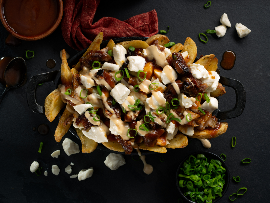 Poutine aux côtes levées à l’érable