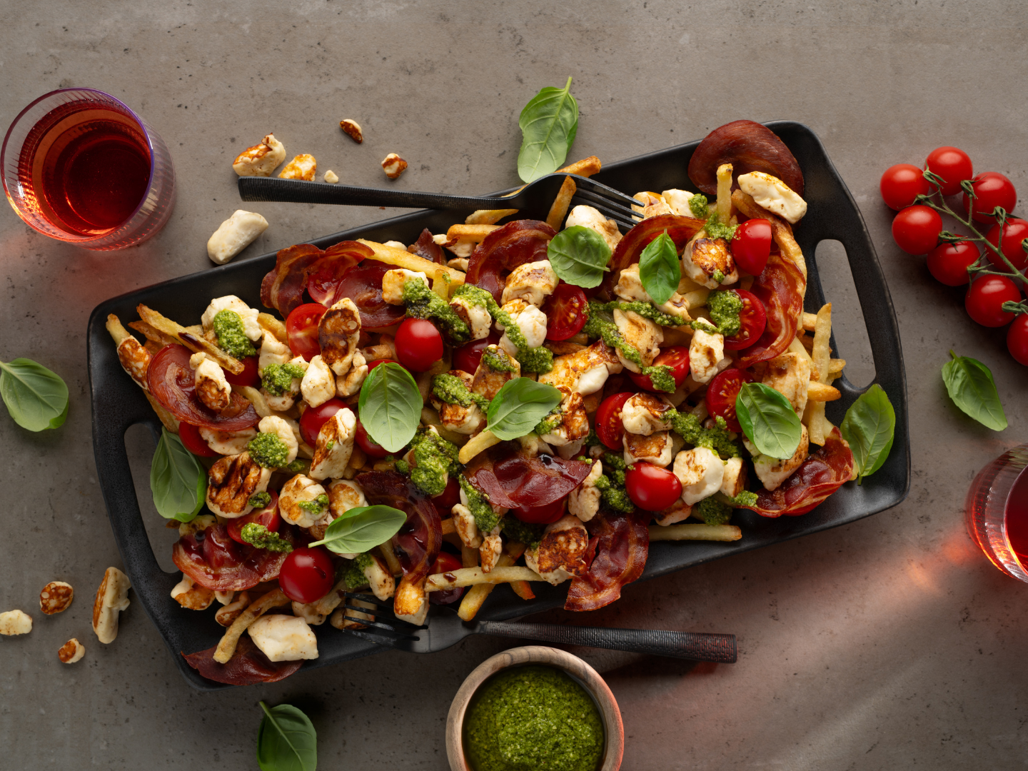 Poutine Caprese