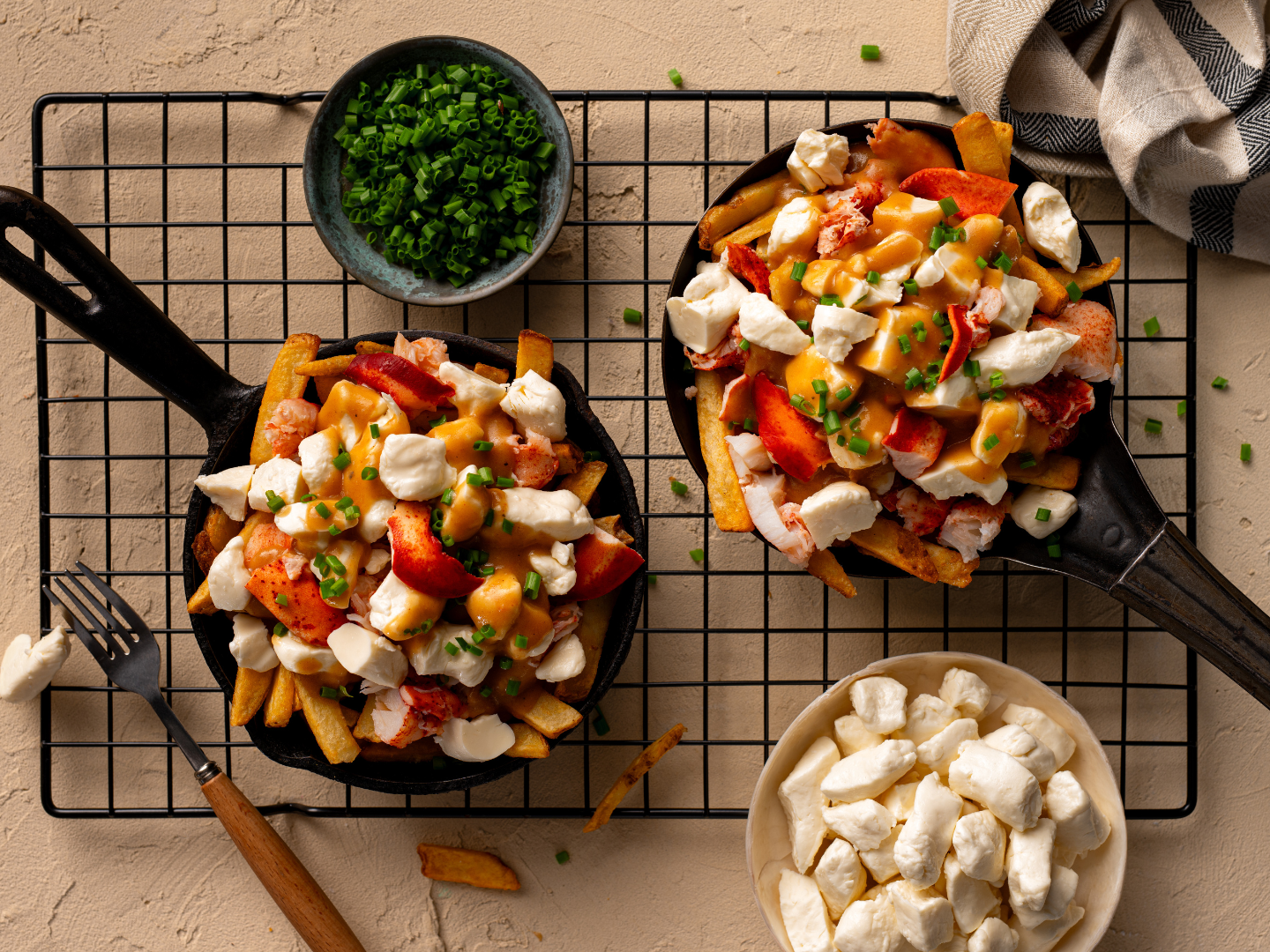 Poutine au homard