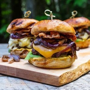 Trio burger au fromage Inspiration